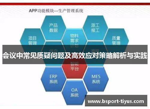 会议中常见质疑问题及高效应对策略解析与实践