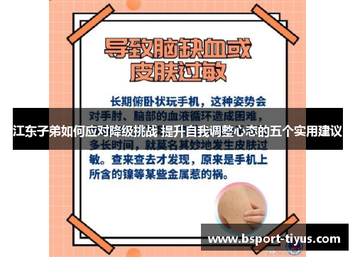江东子弟如何应对降级挑战 提升自我调整心态的五个实用建议