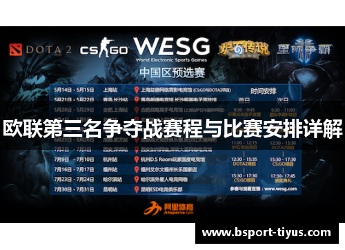 欧联第三名争夺战赛程与比赛安排详解